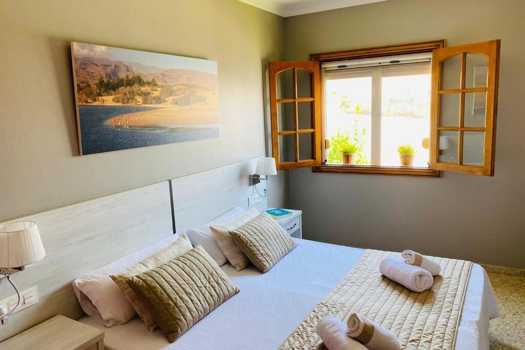 2 Apartments With Private Pool At Villa Diaz Aleman Salobre  Exterior photo